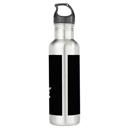 Zeemeeuw leggen waterfles waterfles  (Achterkant)