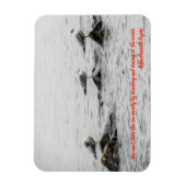 Zeemeeuw Motivatie magneet (Verticaal)