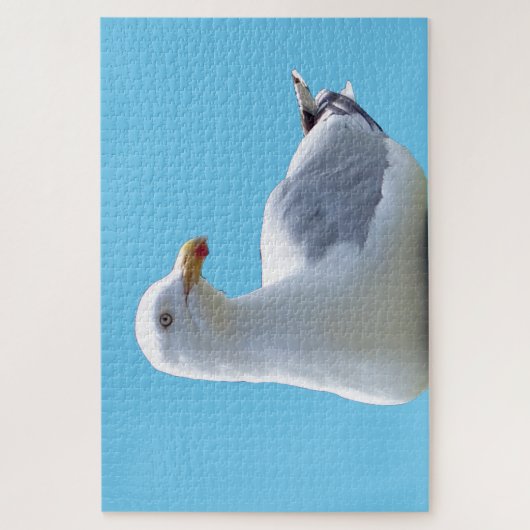 zeemeeuw neerleggen legpuzzel (Verticaal)