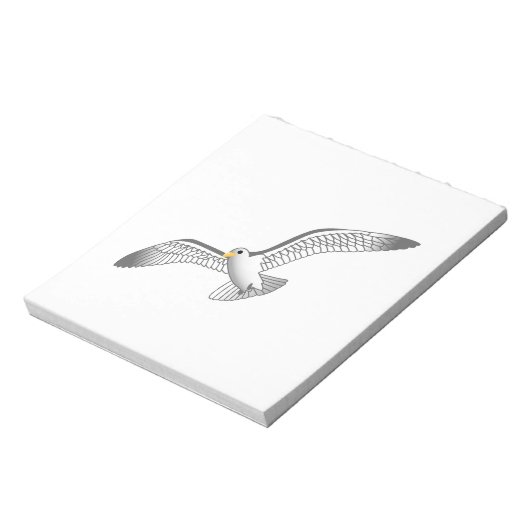 zeemeeuw notitieblok (Linkerzijde)