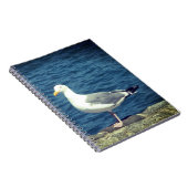 Zeemeeuw op de baai notitieboek (Rechterzijde)
