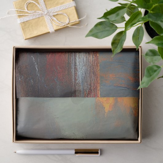 Zeemeeuw op een Pole Sunset Decoupage Tissuepapier (Geschenk)