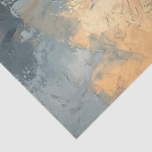 Zeemeeuw op een post olieverfschilderij Art Decoup Tissuepapier (Detail)