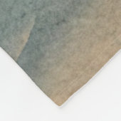 Zeemeeuw op een strand fleece deken (Hoek)