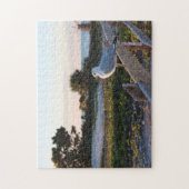Zeemeeuw op het strand legpuzzel (Verticaal)