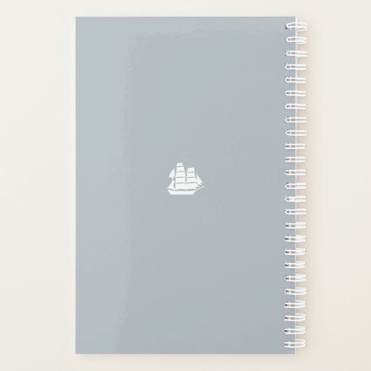 zeemeeuw planner (Achterkant)