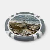 zeemeeuw poker chips (Enkel)