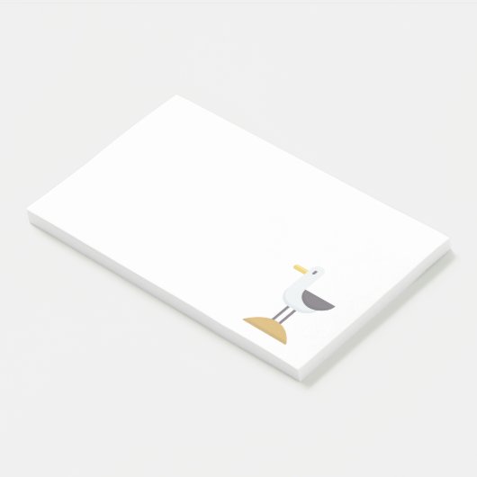 zeemeeuw post-it® notes (Schuin)