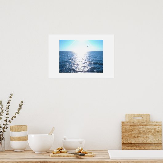 zeemeeuw poster (Keuken)