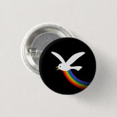 zeemeeuw ronde button 3,2 cm (Voorkant /achterkant)