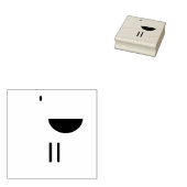 zeemeeuw rubberstempel (Gestempeld)