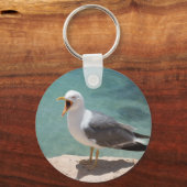 zeemeeuw sleutelhanger (Voorkant)