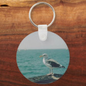 zeemeeuw sleutelhanger (Voorkant)