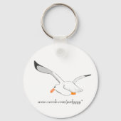 zeemeeuw sleutelhanger (Voorkant)