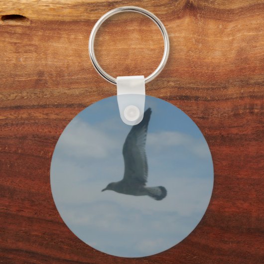 zeemeeuw sleutelhanger (Voorkant)