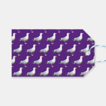 Zeemeeuw staat Paarse