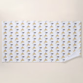 zeemeeuw strandlaken (Voorkant)