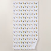 zeemeeuw strandlaken (Voorkant)