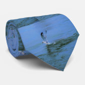 zeemeeuw stropdas (Opgerold)