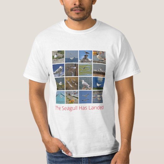 zeemeeuw t-shirt (Voorkant)