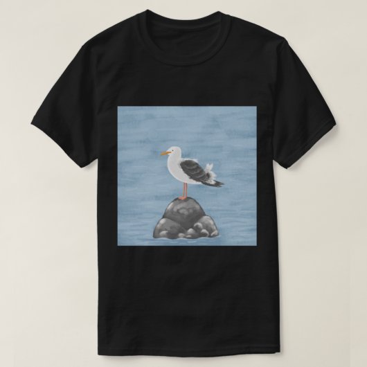 zeemeeuw t-shirt (Design voorkant)