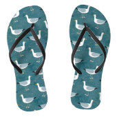 zeemeeuw teenslippers (Voetbed)