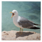 zeemeeuw tegeltje (Voorkant)