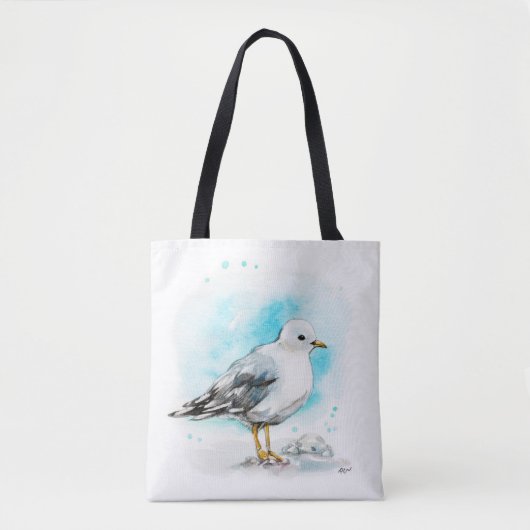zeemeeuw tote bag (Voorkant)