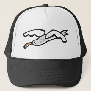 zeemeeuw trucker pet