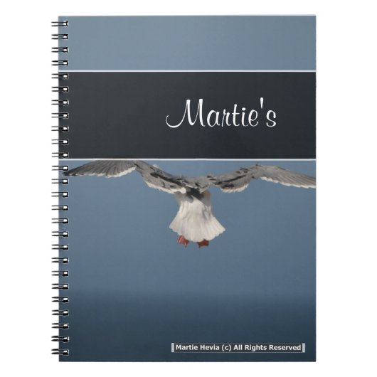 Zeemeeuw verlaat Notitieboek (Voorkant)