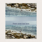 zeemeeuw visitekaartje (Buitenkant ongevouwen)