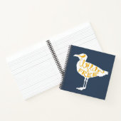 zeemeeuw | Vrij en vrij Notitieboek (Binnen)