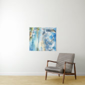 Zeemeeuw Waterverf schilderij wandtapijt Wandkleed (In Situ (horizontaal))