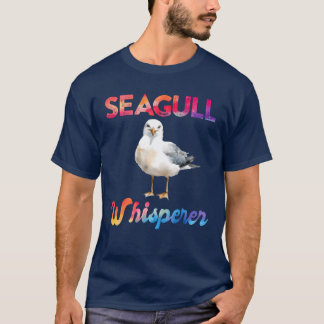 Zeemeeuw Whisperer Vogelliefhebber Zee Vogel Zeeme T-shirt