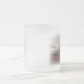 Zeemeeuwen aan de kust Frosted Glass Mok (Center)