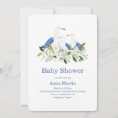 Zeemeeuwen Baby Shower Kaart (Voorkant)