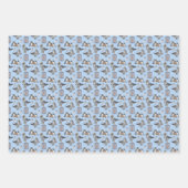 Zeemeeuwen bij The Beach Hut Inpakpapier Vel (Voorkant 3)