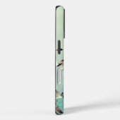 Zeemeeuwen die over de oceaan vliegen Case-Mate iPhone case (Achterkant / Rechts)