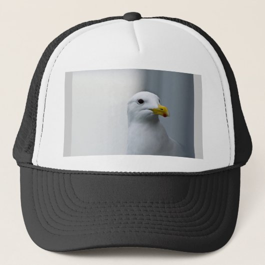 Zeemeeuwen hebben ook liefde nodig trucker pet (Voorkant)
