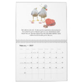 Zeemeeuwen met voedsel 2026 kalender (Feb 2027)