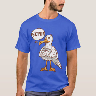 Zeemeeuwen NOPE Zeemeeuw Vogelliefhebber vriend T-shirt