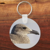 zeemeeuwprofiel sleutelhanger (Voorkant)