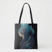 ZEEMEISJE NOIR #2 TOTE BAG (Voorkant)