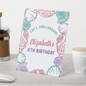 Zeemeisjes Verjaardag Reclamebord Met Voetstuk (Insitu)