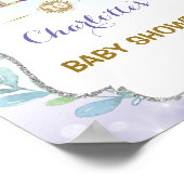 Zeemeisjes Welkom Bord Baby Shower Zee Bruiloft De Poster (Hoek)