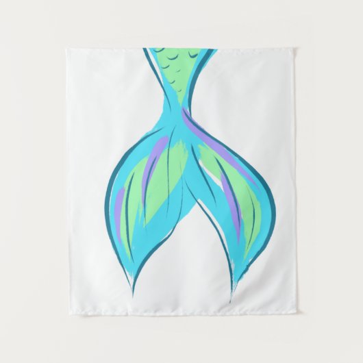 Zeemeisjesstaart Wandkleed (Voorkant)