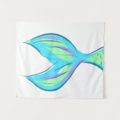Zeemeisjesstaart Wandkleed (Voorkant (horizontaal))