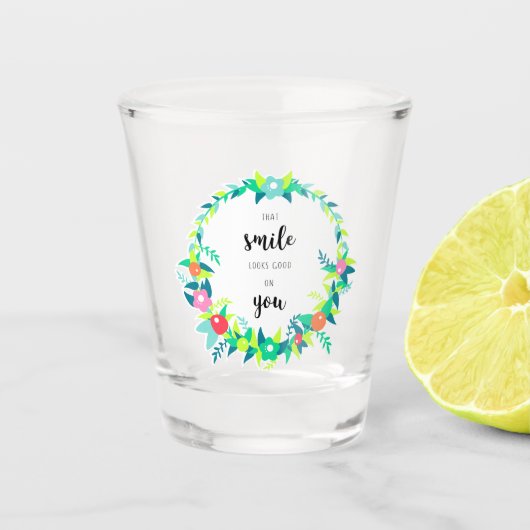 Zeemijl Shot Glas (Voorkant)