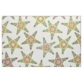 zeemijlbloemen van wit stof (Fat Quarter)