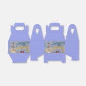 Zeemijlen op de strand bedankdoosjes (Uitgevouwen)